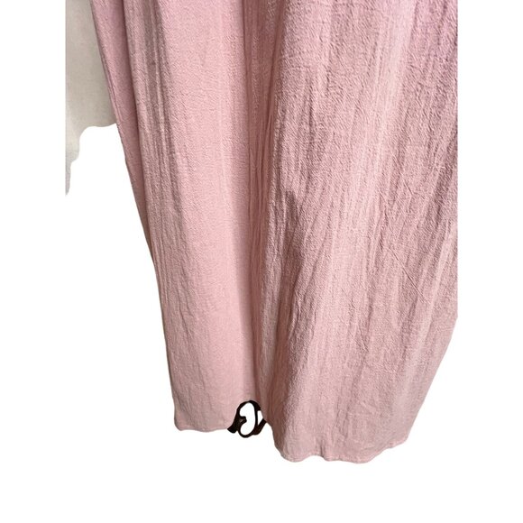 Pink Madi Dress 4X Pockets A Style Pull over Comfortable Summer Y2K90’s - Picture 4 of 12